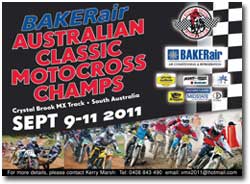 BAKERair Australian Classic Motocross Championship 
