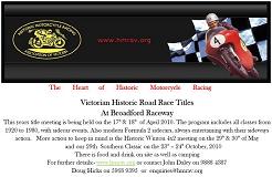 HMRAV - Victorian Historic Road Race Titles