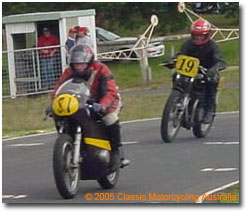 Classic Motorcycling Australia: Allan G on 81 riding